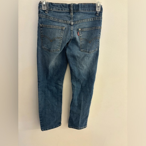 LEVIS Slim Straight Jeans, Size 10 Kids, Regular length. Medium Blue. 2 Pairs! - Picture 3 of 8